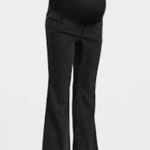 NWT Old Navy Black Maternity Flare Jeans